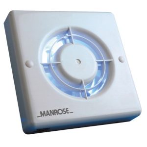 MANROSE 4" AXIAL FAN WITH PIR