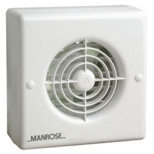 MANROSE 4"FAN + TIMER & SHORT SPIGOT