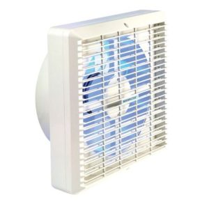 MANROSE 6" WALL FAN TIMER + INT SHUTTERS