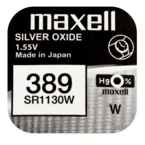 MAXELL 389 SR1130W WATCH BATTERY