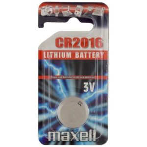 MAXELL CR2016 LITHIUM BATTERY
