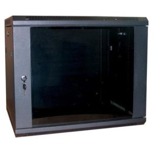 EXCEL 9U 600MM WIDE DATA CABINET BLACK