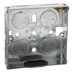 1G 16MM FLUSH METAL BOX