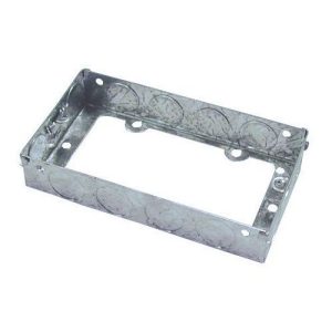 2G 25MM FLUSH METAL EXTENSION BOX