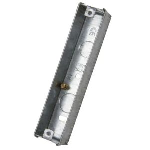 CRABTREE 2G FLUSH ARCHITRAVE METAL BOX