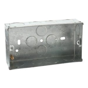 2G 35MM FLUSH METAL BOX