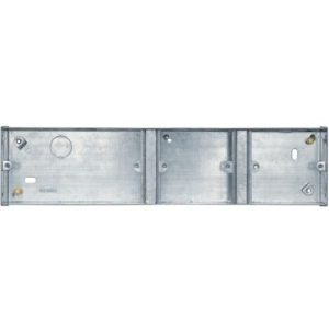 2G+1G+1G 35MM FLUSH METAL BOX