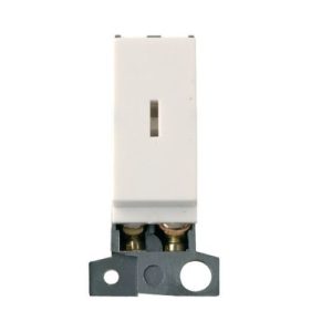 CLICK MINIGRID MOULDED MODULES 10AX 2 WAY KEYSWITCH MODULE