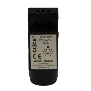 CLICK MINIGRID DIMMER MODULES 250W PUSH ON/OFF ROTARY DIMMER SWITCH