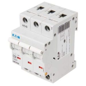 EATON 50A T/POLE TYPE.C MCB