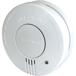 MERCURY SMOKE ALARM 9V WITH HUSH BUTTON
