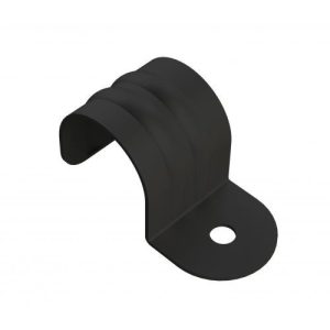 METPRO 25MM HALF SADDLE BLACK ENAMEL( PER 100)