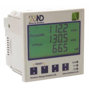 400 3/P METER WITH MODBUS AND PULSE
