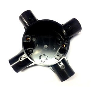 MITA 20MM BLACK 4WAY BOX