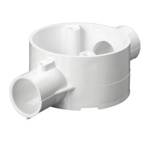 MITA 25MM WHITE THROUGH BOX