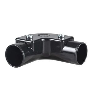 MITA 20MM BLACK INSPECTION ELBOW