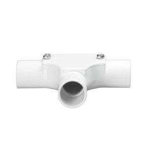 MITA 20MM WHITE INSPECTION TEE