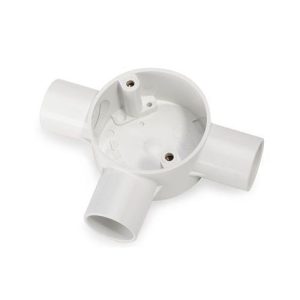 MK 25MM TANGENT 3WAY BOX WHITE