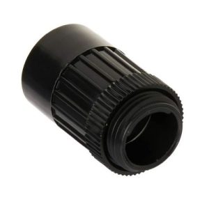 MK 25MM MALE ADAPTOR BLACK