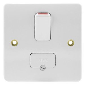 MK LOGIC PLUS 13A DOUBLE POLE SWITCHED FUSED SPUR