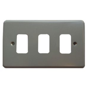 MK GRID 3G METAL CLAD COVER PLATE