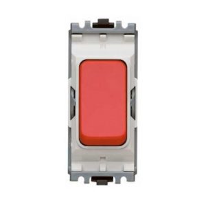 MK 10A 2-W RED PUSH GRID SWITCH