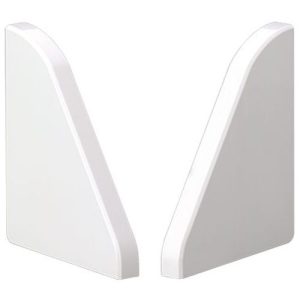 MK PINNACLE PACK OF 2 END CAPS FOR BENCH TRUNKING