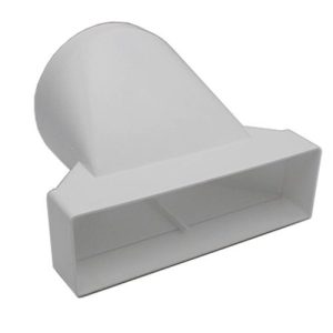 125MM ROUND TO RECTANGULAR ADAPTOR