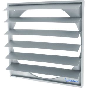 MONSOON 350MM GRAVITY SHUTTER GRILL GREY