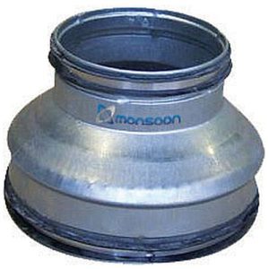METAL DUCT REDUCER 200MM-100MM