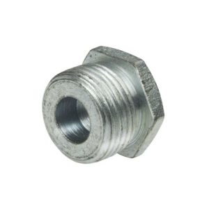 NIGLON 25MM BLACK MALE CONNECTOR (EACH)