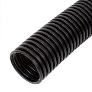 NIGLON 50MM BLACK POLYPROPYLENE FLEXIBLE CONDUIT (PER MTR)