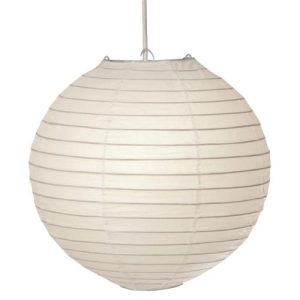 OAKS 18 WHITE BAMBOO PAPER SHADE