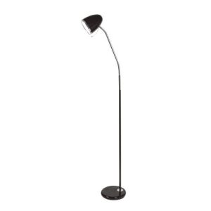 OAKS MADISON TASK LIGHT FLOOR BLACK ES