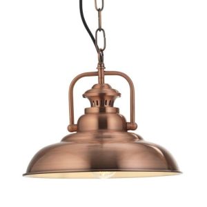 OAKS LIGHT COPPER PENDANT SET ES
