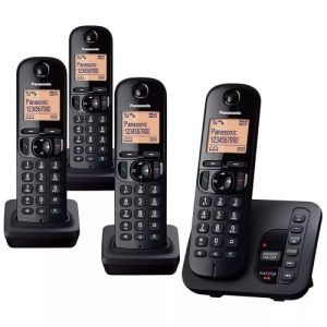 QUAD DIGITAL CORDLESS ANSWER PHONE WITH NUISANCE CALLS BLOCK