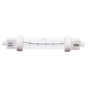 240V 500W 117MM INFRA RED CLEAR LAMP