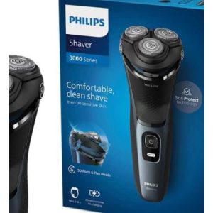 PHILIPS 3000 SERIES M/RECH 3HEAD SHAVER WET&DRY