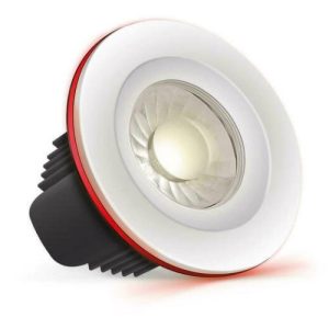 PHOEBE SPECTRUM ORION FIRE RATED CCT BLUETOOTH APP IP65 DIMMABLE DOWNLIGHT+3 BEZELS