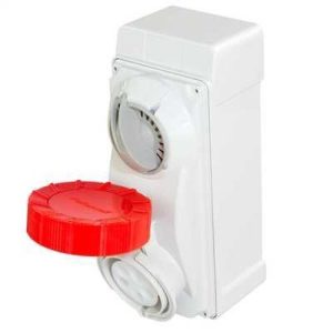 LEWDEN 32A 5-PIN IP67 INTERLOCKED SKT
