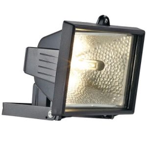 400W/500W (NOT WIRED) BLACK HALOGEN FLOODLIGHT