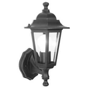 6 SIDED BLACK COACH LANTERN
