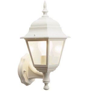 4 SIDED WHITE COACH LANTERN