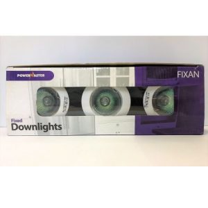 FIXAN DOWNLIGHT KIT 3X GU10 FIXED WHI