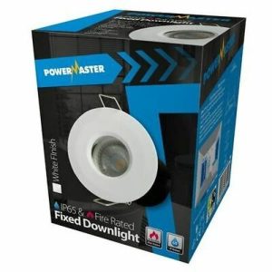 DOWNLIGHT GU10 FIRE RATED+IP65 WHITE