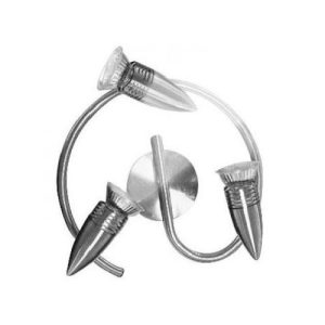 BASPO TRIPLE SPIRAL SPOTLIGHT BR.CHROME
