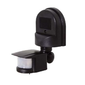 P/MASTER 180 DEG PIR SENSOR IP44 BLACK