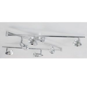 TBD= SIX HEAD SPOTLIGHT POLISHED CHROME
