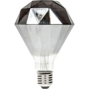 DIAMOND SHAPE LED FILAMENT ES 4W ELECTRO PLATED DI