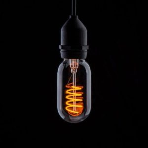 LED T45 4W ES YELLOW FUNKY FILAMENT LAMP
